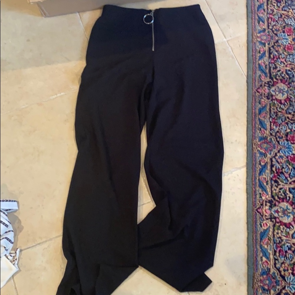 Black bell bottoms